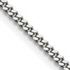 Chisel Stainless Steel Polished 3mm 22 inch Curb Chain
