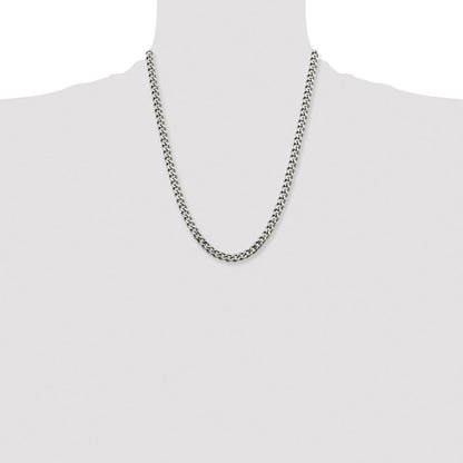 Chisel Stainless Steel Polished 6.75mm 22 inch Curb Chain