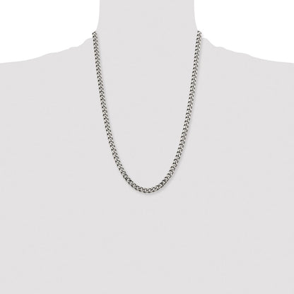 Chisel Stainless Steel Polished 6.75mm 24 inch Curb Chain