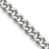 Chisel Stainless Steel Polished 6.75mm 20 inch Curb Chain