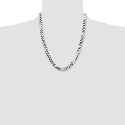 Chisel Stainless Steel Polished 9.5mm 22 inch Curb Chain