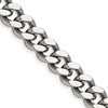 Chisel Stainless Steel Polished 9.5mm 22 inch Curb Chain