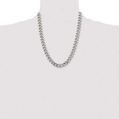 Chisel Stainless Steel Polished 11.5mm 22 inch Curb Chain
