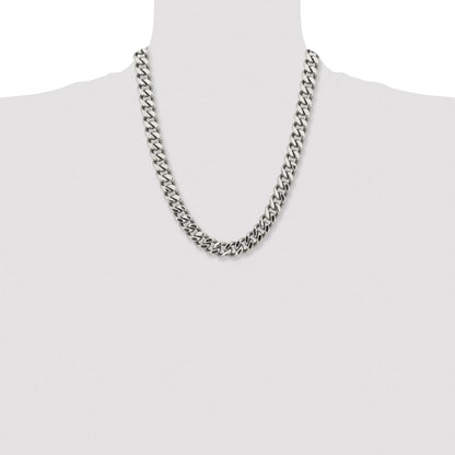 Chisel Stainless Steel Polished 13.75mm 22.5 inch Curb Chain