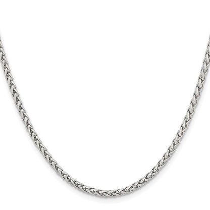 Chisel Stainless Steel Polished 3mm 18 inch Wheat Chain