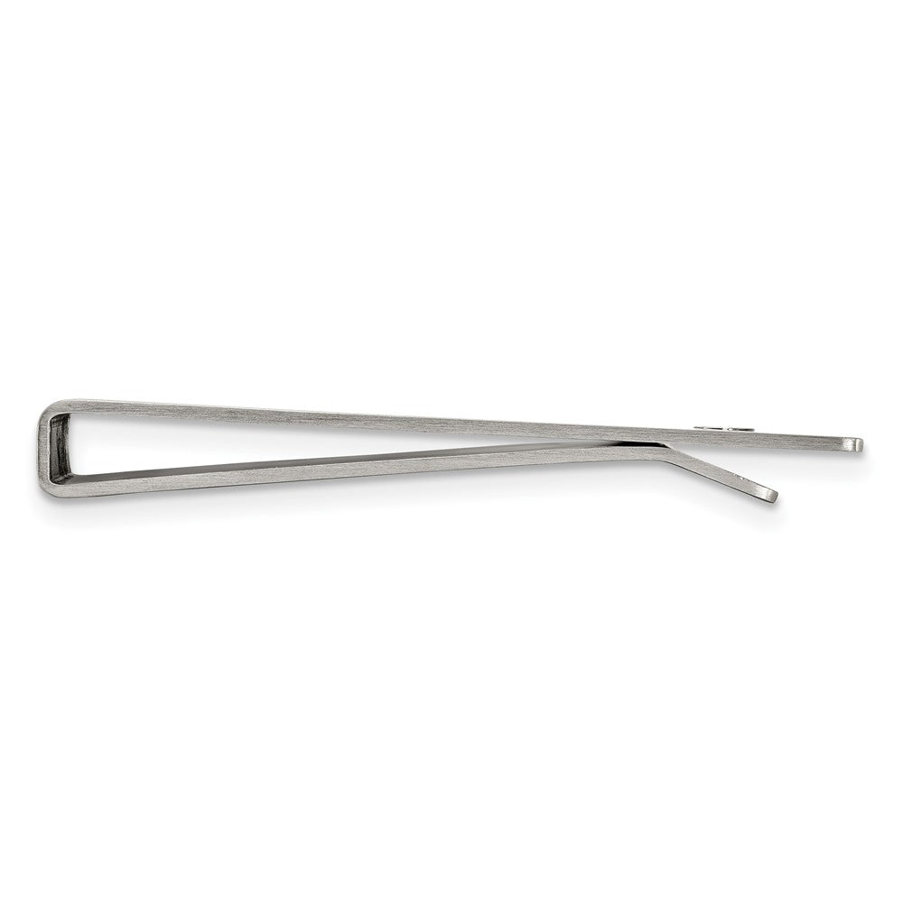 Chisel Stainless Steel Brushed and Polished 8.25 inch Bracelet, Money Clip and Key Ring Set