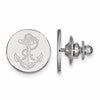 Sterling Silver Rhodium-plated LogoArt US Naval Academy Anchor Lapel Pin