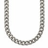 Chisel Titanium Polished 7.5mm 22 inch Curb Chain