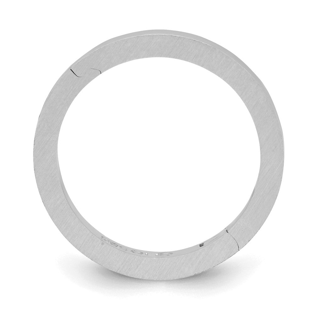 14k White Gold 2.7mm CLIQ Hinged Shank Size 5.5