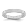 14k White Gold 2.7mm CLIQ Hinged Shank Size 5.5