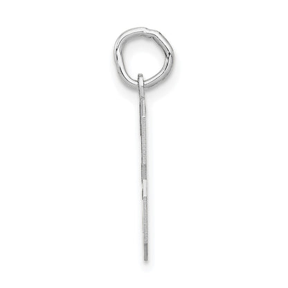 14kw Medium Satin Number 3 Charm