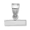 14kw Small Polished Top Charm