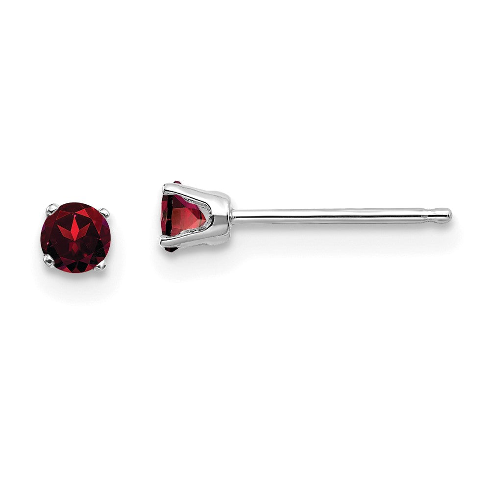 January Birthstone Earrings;