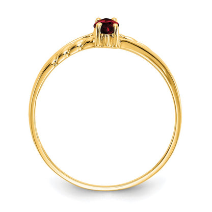10k Holds 6x3mm Marquise Birthstone Ring Mounting