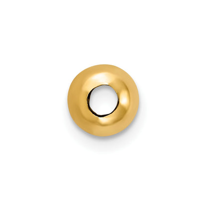 14k Set of Four 4mm Spacer Beads