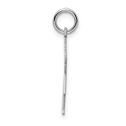 Sterling Silver Rhodium-plated Love Kid Charm