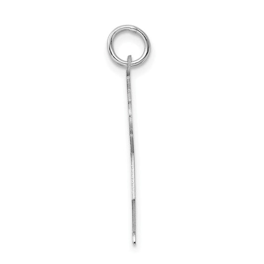 Sterling Silver Rhodium-plated Love Kid Charm