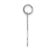 Sterling Silver Rhodium-plated Kid Charm
