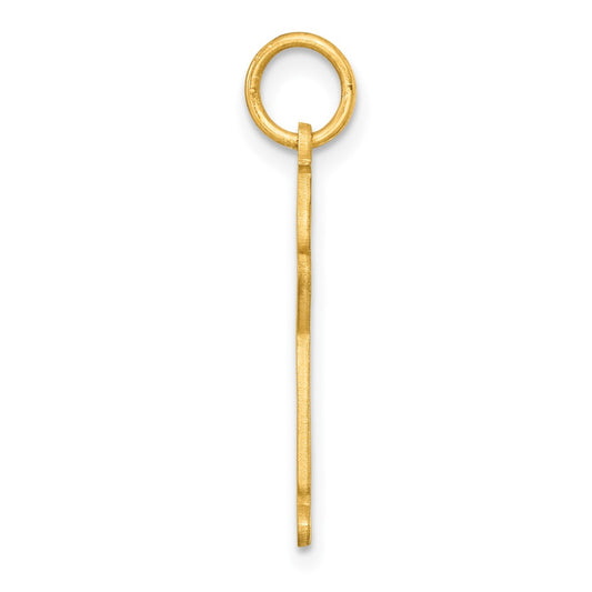 Sterling Silver Gold-plated Class of 2026 Girl Cuddle Charm
