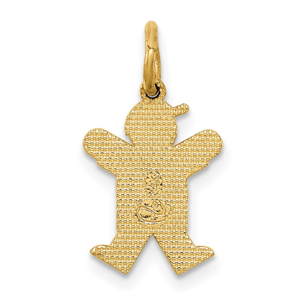 14k The Kids Mini Boy Joy Charm