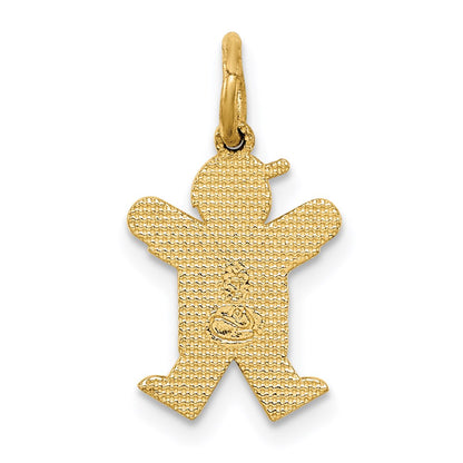 14k The Kids Mini Boy Joy Charm