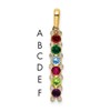 14K Family Jewelry Diamond Semi-Set Pendant