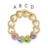 14k 4 Stone Family Pendant Mounting