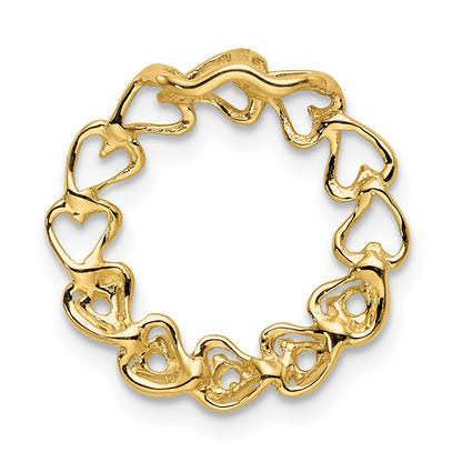 14k 5 Stone Family Pendant Mounting