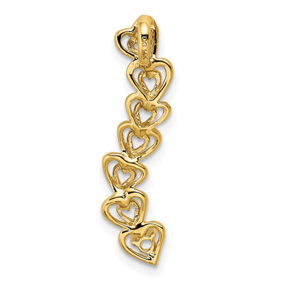 14k 1 Stone Family Pendant Mounting