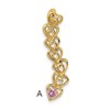 14k 1 Stone Family Pendant Mounting