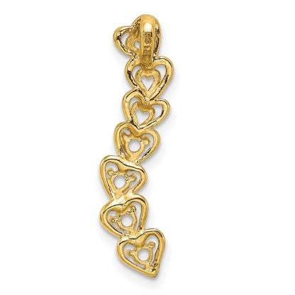 14k 4 Stone Family Pendant Mounting