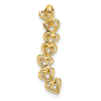 14k 5 Stone Family Pendant Mounting