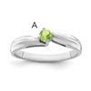 Sterling Silver Rhodium-plated Family Jewelry Mounting