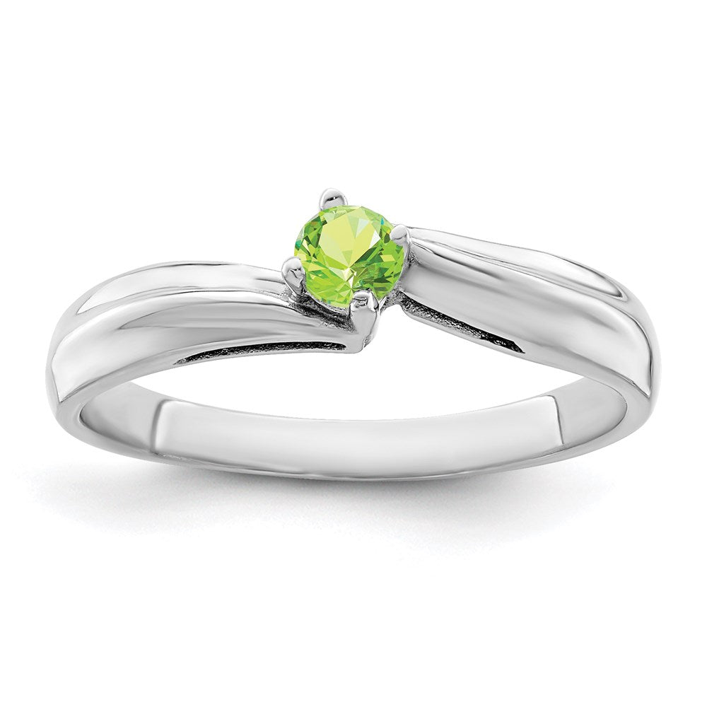 Sterling Silver Rhodium-plated Family Jewelry Mounting