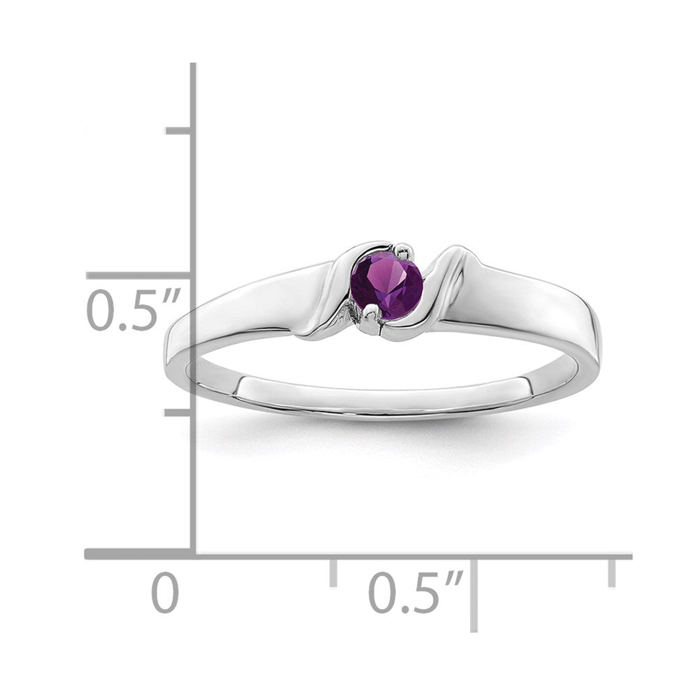 Sterling Silver Rhodium-plated Family Jewelry Mounting