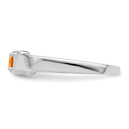 Sterling Silver Rhodium-plated Family Jewelry Mounting