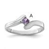 Sterling Silver Rhodium-plated Family Jewelry Mounting