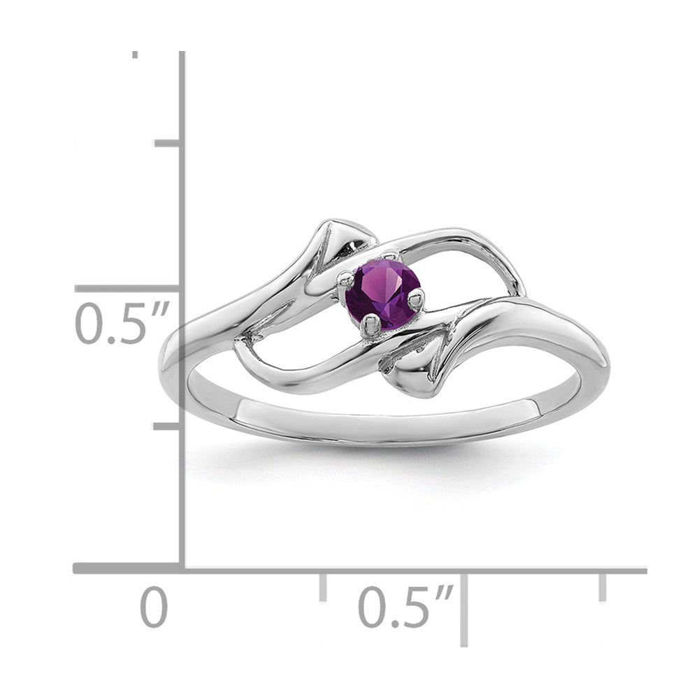 Sterling Silver Rhodium-plated Family Jewelry Mounting