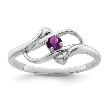 Sterling Silver Rhodium-plated Family Jewelry Mounting