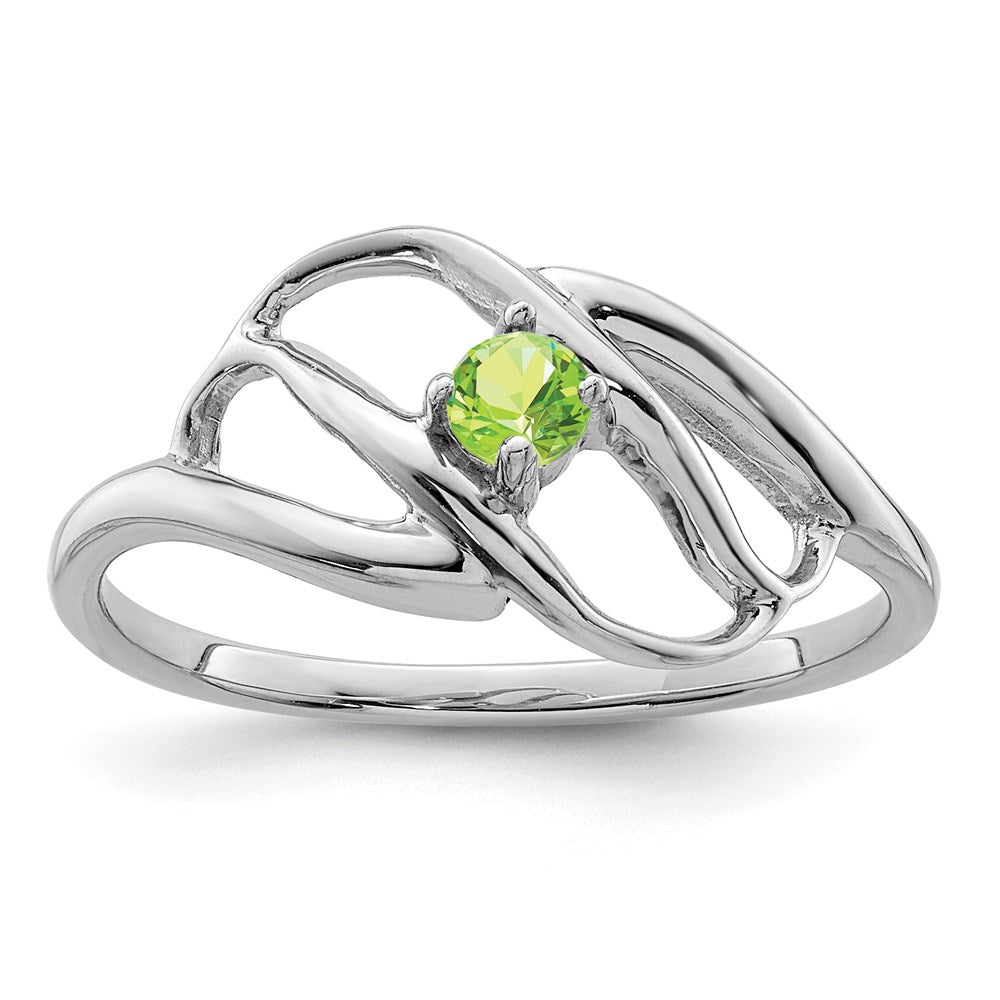 Sterling Silver Rhodium-plated Family Jewelry Mounting