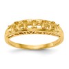 14k Polished 6-Stone Mothers Ring Mounting