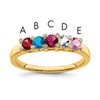 14K Family Jewelry Diamond Semi-Set Ring
