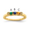 14K Family Jewelry Diamond Semi-Set Ring