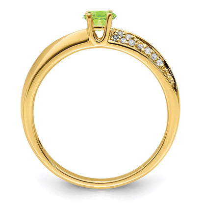14K Family Jewelry Diamond Semi-Set Ring