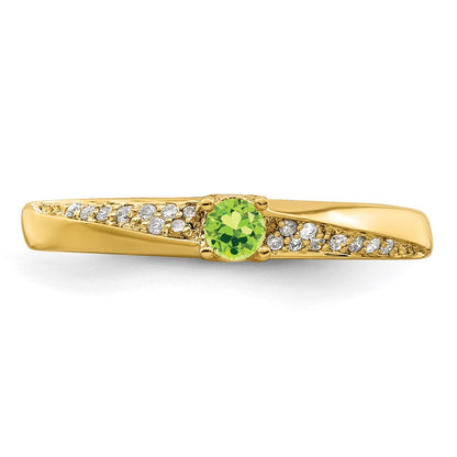 14K Family Jewelry Diamond Semi-Set Ring