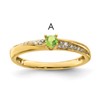 14K Family Jewelry Diamond Semi-Set Ring