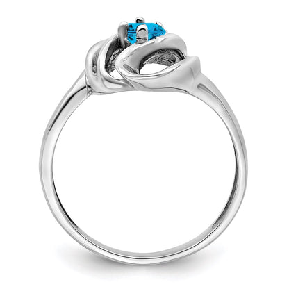 Sterling Silver Rhodium-plated Family Jewelry Mounting