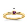 14K Family Jewelry Diamond Semi-Set Ring