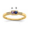 14K Family Jewelry Diamond Semi-Set Ring