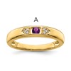 14K Family Jewelry Diamond Semi-Set Ring